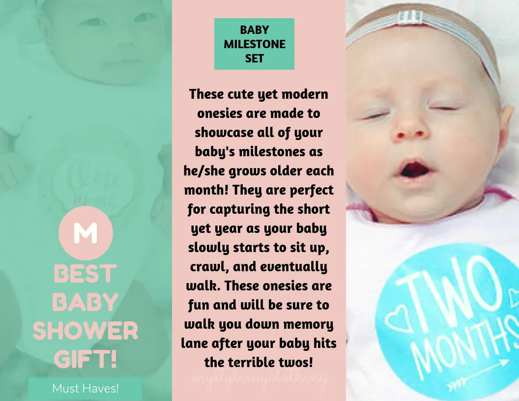 Baby Custom Monthly Onesies - Pokemon