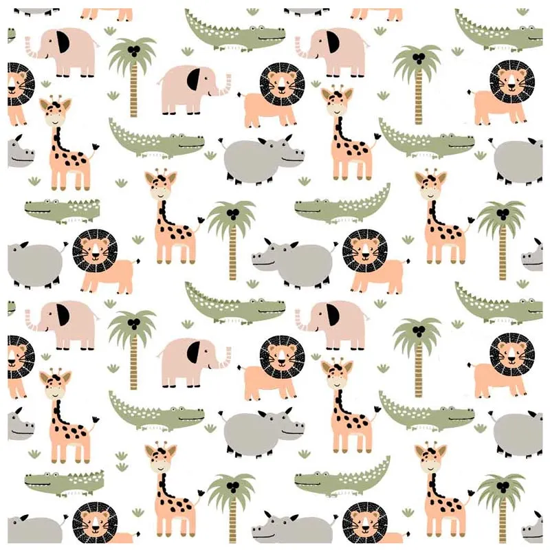 Jungle Safari Muslin Swaddle